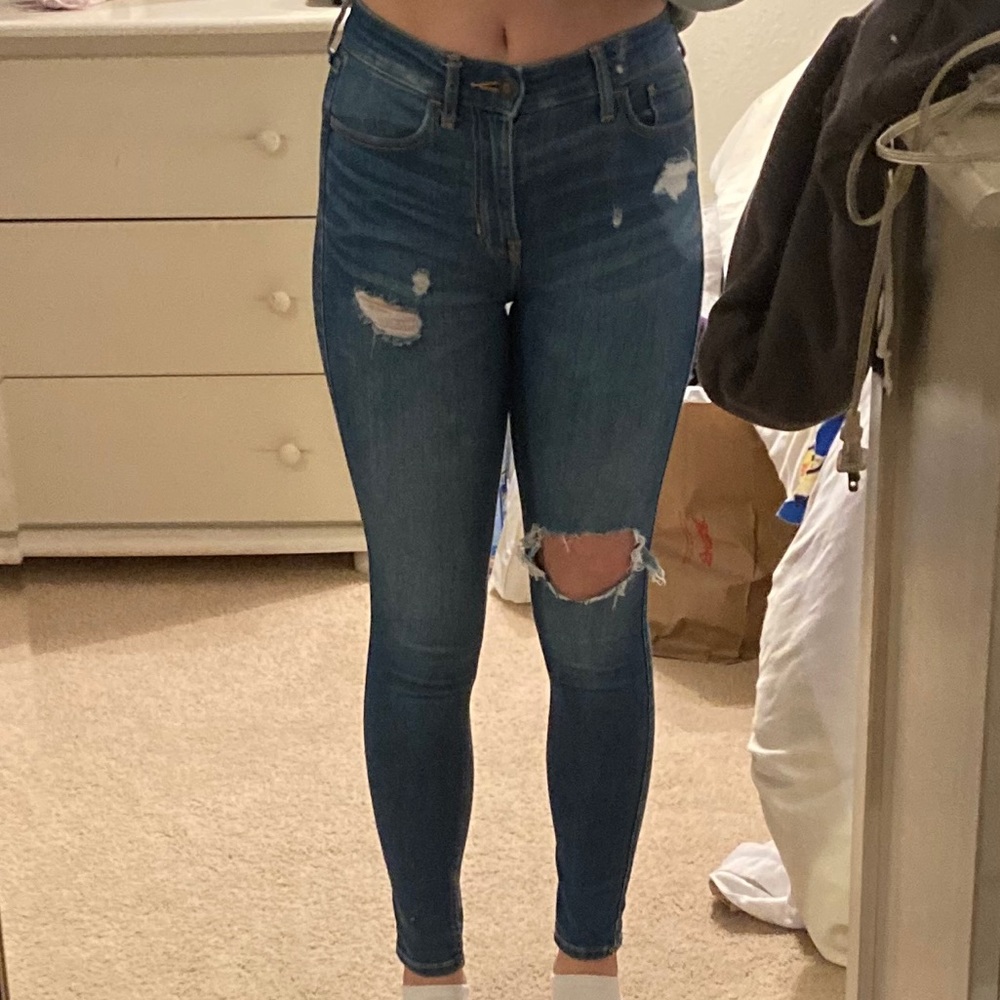High-Rise Hollister Jeans